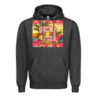 Charcoal Heather hot mom summer Zipper Hoodie - TumblerDesignByShophia
