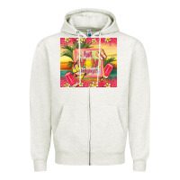 Oatmeal Heather hot mom summer Zipper Hoodie - TumblerDesignByShophia
