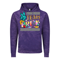 Cloud Purple team pre k Vintage Hoodie - NancyCooperArtShop