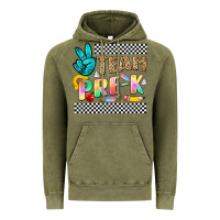 Vintage Olive team pre k Vintage Hoodie - NancyCooperArtShop