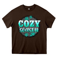 Chocolate Brown cozy season Heavy Core Tee - AdoDesignShop