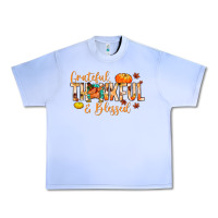 Grape Ice grateful thankful and blessed Urban Heavy Tee - MaliasSmallBusiness
