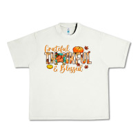 Pistachio grateful thankful and blessed Urban Heavy Tee - MaliasSmallBusiness