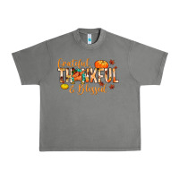 Grateful Thankful And Blessed Urban Heavy Tee | Teevron