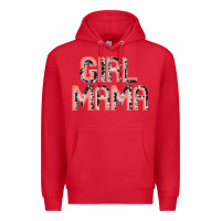 Red girl mama Premium Hoodie - JahusDesignShop
