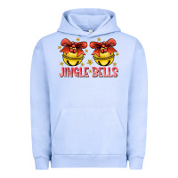 Pigment Grape Ice Jingle Bells Urban Hoodie - CowhideDigitalArt