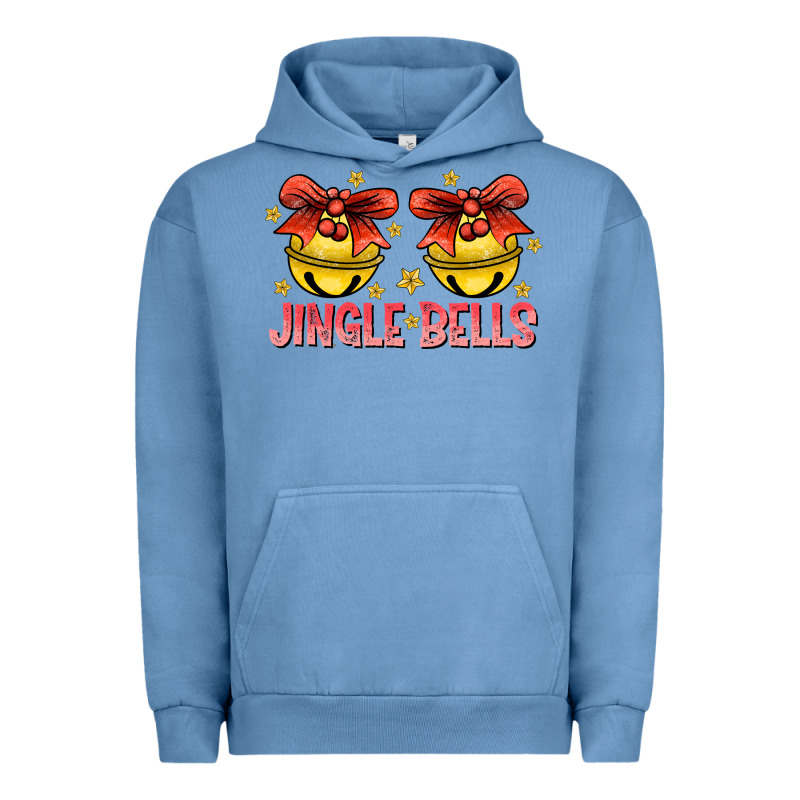 Jingle Bells Urban Hoodie by CowhideDigitalArt | Teevron