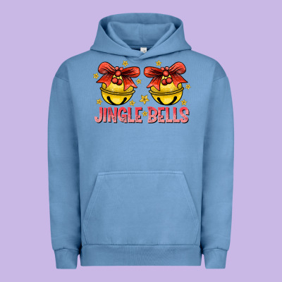 Jingle Bells Urban Hoodie Designed By Cowhidedigitalart