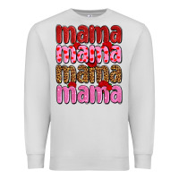 Dove Grey valentines day mama olivia Premium Sweatshirt - OliviaCreatesArt