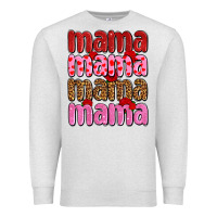 Oatmeal Heather valentines day mama olivia Premium Sweatshirt - OliviaCreatesArt