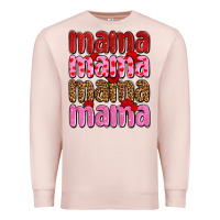 Pale Pink valentines day mama olivia Premium Sweatshirt - OliviaCreatesArt