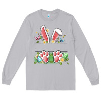 Moon Dust easter bunny name frame Long Sleeve Tee - Artiststas