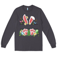 Smoke easter bunny name frame Long Sleeve Tee - Artiststas