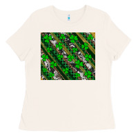Bone st patricks western brush strokes Ladies Tee - Artiststas