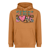 Meerkat let all that you do be done in love Heavyweight Hoodie - OliviaCreatesArt