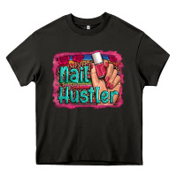 Asphalt nail hustler serape leopard background Heavy Core Tee - Artiststas