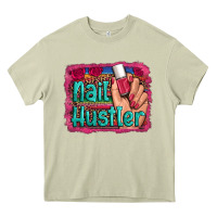Mossy nail hustler serape leopard background Heavy Core Tee - Artiststas
