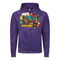 Cloud Purple school vibes Vintage Hoodie - NancyCooperArtShop