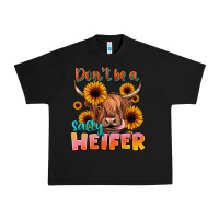 Black dont be a salty heifer Urban Heavy Tee - JahusDesignShop