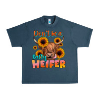 Midnight Navy dont be a salty heifer Urban Heavy Tee - JahusDesignShop