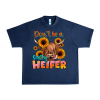 Navy dont be a salty heifer Urban Heavy Tee - JahusDesignShop