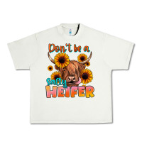 Pistachio dont be a salty heifer Urban Heavy Tee - JahusDesignShop