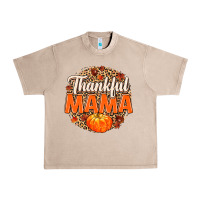 French Oak Thankful Mama Urban Heavy Tee - MaliasSmallBusiness