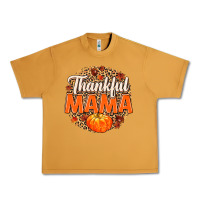 Peanut Butter Thankful Mama Urban Heavy Tee - MaliasSmallBusiness