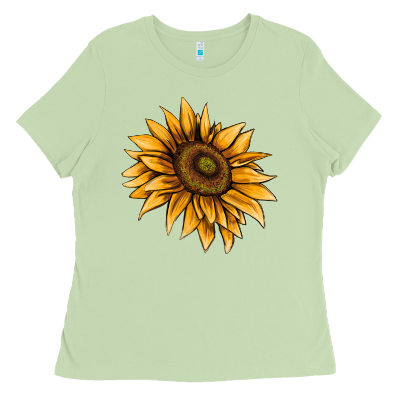 Sunflower Ladies Tee by AdoDesignShop | Teevron