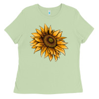 Matcha sunflower Ladies Tee - AdoDesignShop