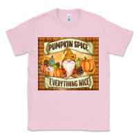 Bubblegum Pink Pumpkin Spice Everything Nice Gnome Classic Tee - MaliasSmallBusiness