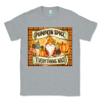Heather Grey Pumpkin Spice Everything Nice Gnome Classic Tee - MaliasSmallBusiness