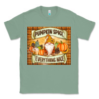 Sage Pumpkin Spice Everything Nice Gnome Classic Tee - MaliasSmallBusiness