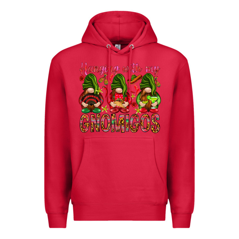 Hanging With My Gnomigos Mexico Premium Hoodie by HowdyJamesFarm | Teevron