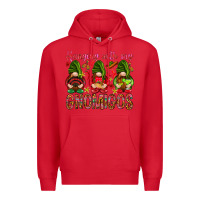 Red Hanging with my gnomigos Mexico Premium Hoodie - HowdyJamesFarm