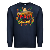Navy Fiesta squad Premium Sweatshirt - FaDigitalArtStudio