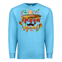 Ocean Blue Fiesta squad Premium Sweatshirt - FaDigitalArtStudio