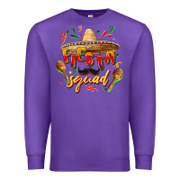 Purple Fiesta squad Premium Sweatshirt - FaDigitalArtStudio