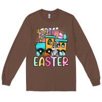 Chestnut happy easter train Long Sleeve Tee - Artiststas