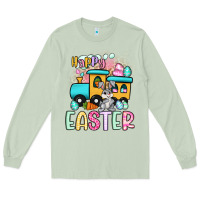 Matcha happy easter train Long Sleeve Tee - Artiststas