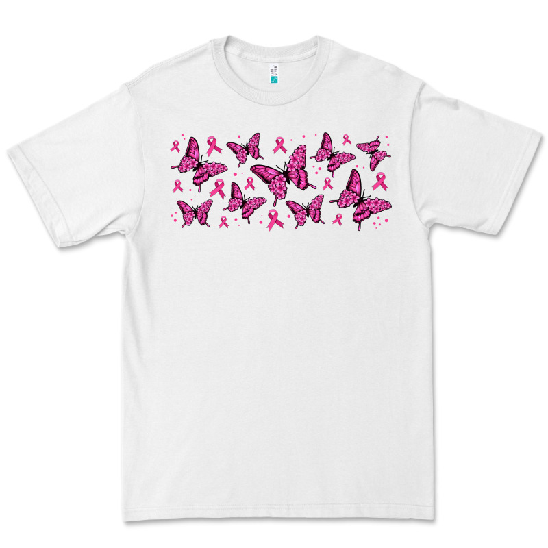 Breast Cancer Butterflies Premium Tee by Jasminsmagicworld | Teevron