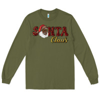 Army Green african american santa claus Long Sleeve Tee - RanaPortraitStore