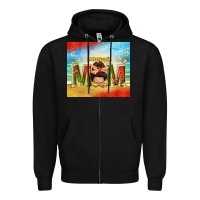 Black summer mom Zipper Hoodie - TumblerDesignByShophia