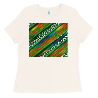 Bone st patricks day leopard rainbow Ladies Tee - Artiststas