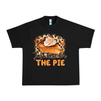 Black Just Here For The Pie Urban Heavy Tee - MaliasSmallBusiness