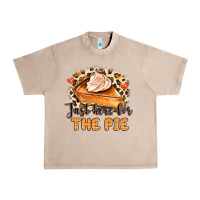 French Oak Just Here For The Pie Urban Heavy Tee - MaliasSmallBusiness