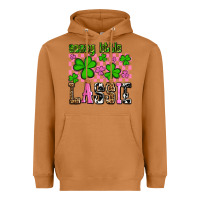 Meerkat St. Patrick's Day Sassy little lassie Heavyweight Hoodie - OliviaCreatesArt