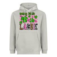 Moon Dust St. Patrick's Day Sassy little lassie Heavyweight Hoodie - OliviaCreatesArt