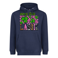 Navy St. Patrick's Day Sassy little lassie Heavyweight Hoodie - OliviaCreatesArt