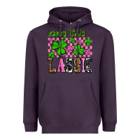 Plum St. Patrick's Day Sassy little lassie Heavyweight Hoodie - OliviaCreatesArt